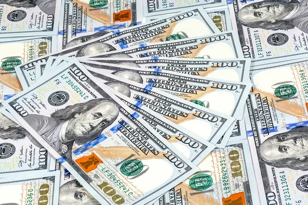 Крупным планом с банкноты в пятьдесят долларов — стоковое фото
