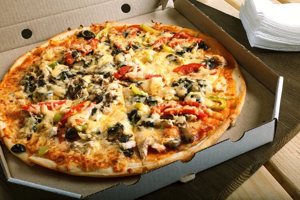 Lezzetli İtalyan pizza