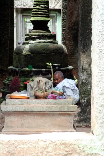 Combodia. Angkor. Prasat Ta Som — Stock fotografie