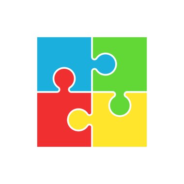 Simge düz tasarlamak bulmaca