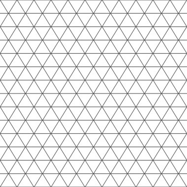 Sorunsuz üçgen desen. Geometrik doku. Vektör arka plan.