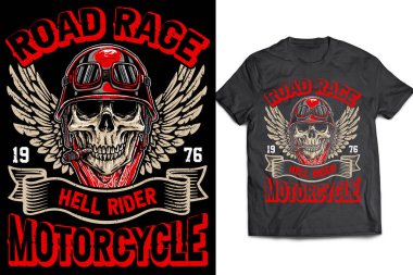 Yol yarışı sürücüsü motorsiklet kafatası taşıyıcısı