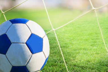 Futbol maçı. Stadyum açık havada. Spor yarışmaları. Top futbol oyunu için