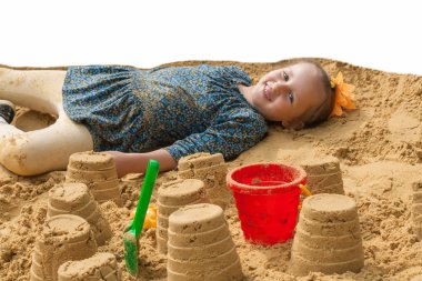 Çocuk Bahçesi yaz Park üzerinde