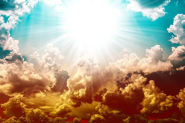 종교적 배경을 하늘의 — 스톡 사진
