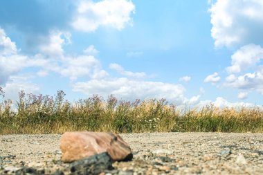 Gökyüzüne karşı doğal manzara