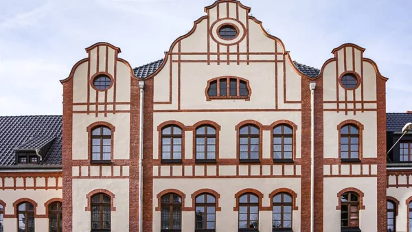 Facades Old Houses Europe Architecture City Streets — Stock Photo, Image