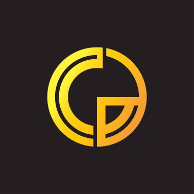 soyut logo doğal vektör çizimi