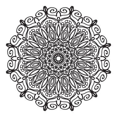 Hindistan Mandala Deseni Arkaplanı
