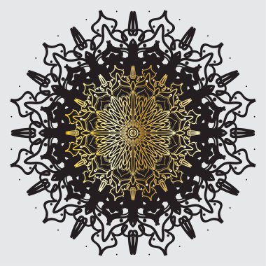 Kağıt Kesiği Hint Mandala