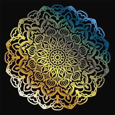 Süslü, yuvarlak dantel süs.