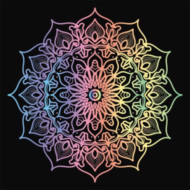 Süslü, yuvarlak dantel süs.