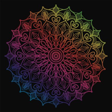 Süslü, yuvarlak dantel süs.