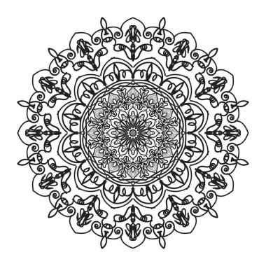 Süslü, yuvarlak dantel süs.