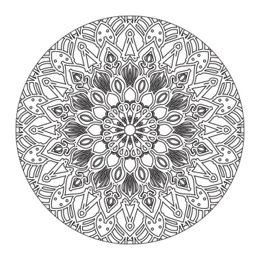 Süslü, yuvarlak dantel süs.