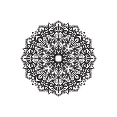 Boyama kitabı için Mandalas. Dekoratif yuvarlak süsler.