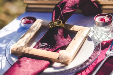 dekorasyon düğün yüzük, plaka, çerçeve,