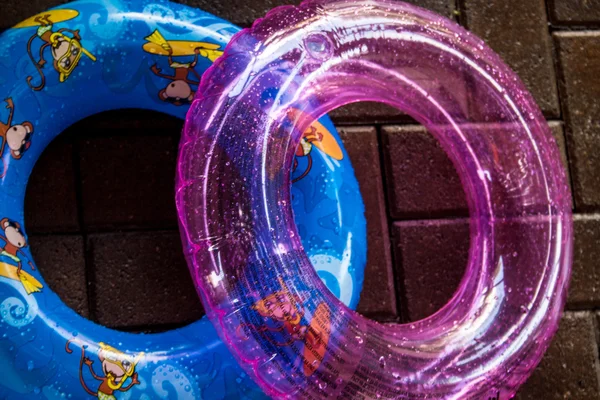 colorful swimming ring