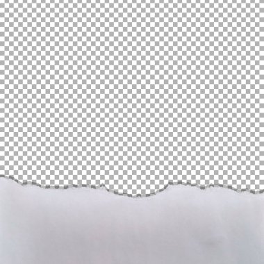 Sosyal medya ve web pankartı düzenlenebilir vektör tasarımı için yırtık kağıt