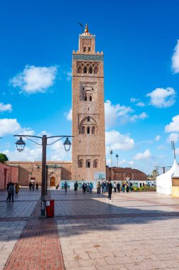 Marakeş 'te Koutubia Moschee