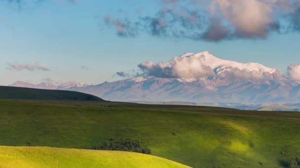 Horský elbrus. — Stock video