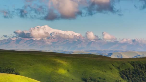 Góry elbrus. — Wideo stockowe