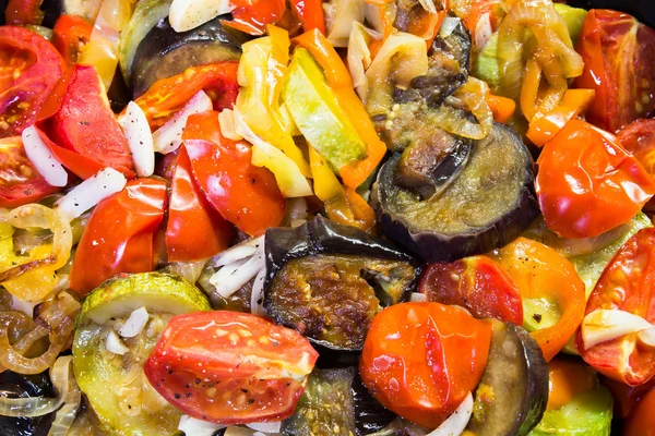 Ragout dans une casserole de légumes — Photo