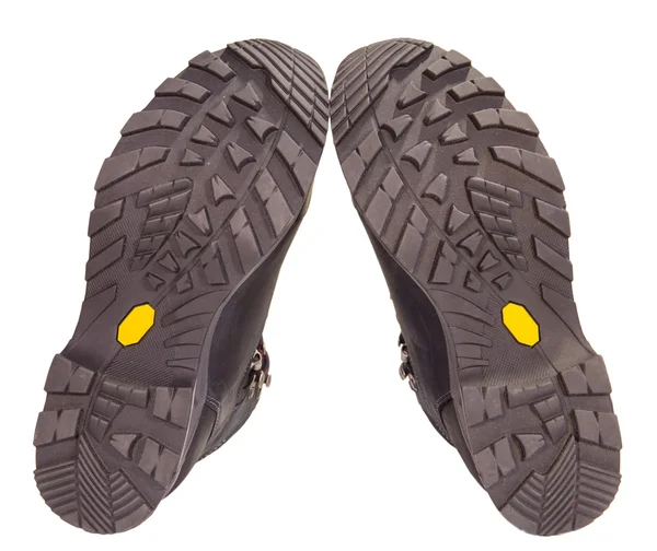 Tracking new leather shoes — Stock Photo, Image