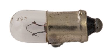 Araba farlar için eski ampul.