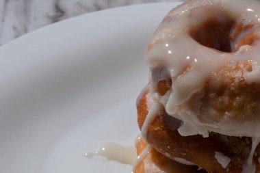 Şekerli şekerli çörekler.