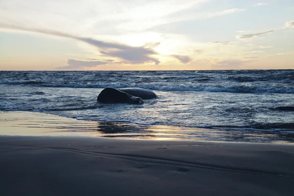 Mar Báltico ao entardecer — Fotografia de Stock