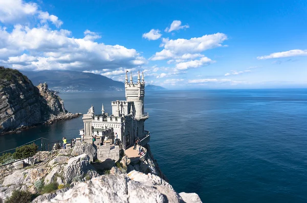 Swallows nest is an ancient castle on a rock