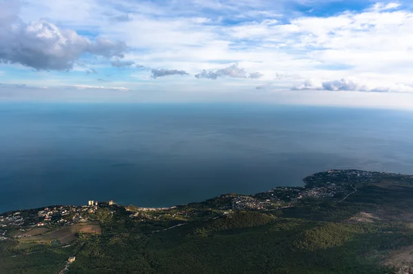 从山上看风景 — 图库照片