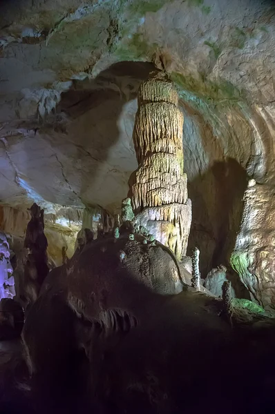 High stalagmite — Stock Photo, Image