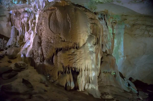 Wall in the cave — Stock Photo, Image