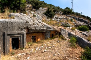 ancient tombs in Turkey