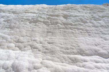 Doğal pamukkale duvar
