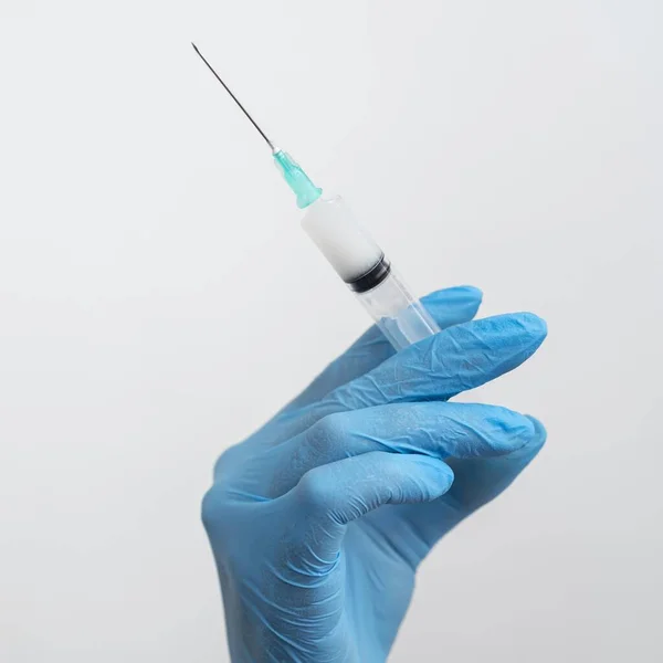 Medico Che Prepara Vaccino Risoluzione Bella Foto Alta Qualità — Foto Stock