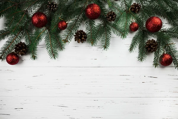 fir branch with christmas baubles. Resolution and high quality beautiful photo