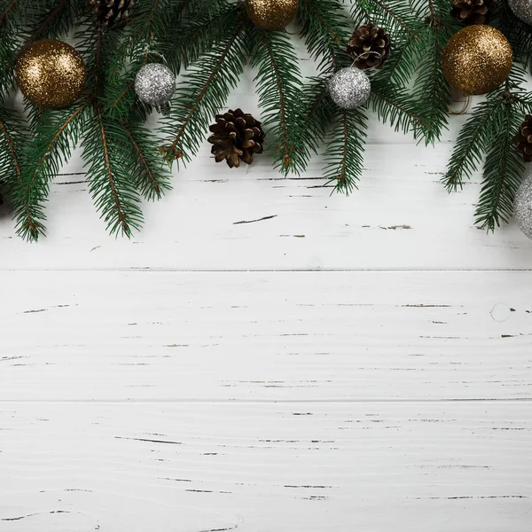 크리스마스 전나무 가지를 만든다 고품질의 아름다운 — 스톡 사진