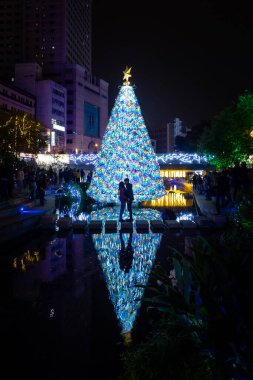 Tai Chung, Tayvan 'da Noel Ağacı Altında Aşıklar