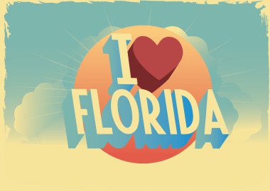 retro tarzı vektör şehir kartpostal tasarım 