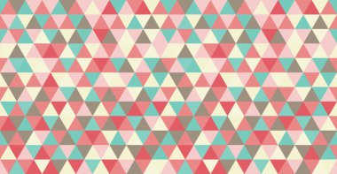 vektör kesintisiz geometrik soyut üçgen desen arka plan
