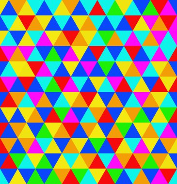 vektör kesintisiz geometrik soyut üçgen desen arka plan