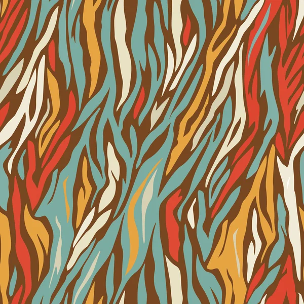 renkli vektör geometrik sorunsuz zebra desen tasarım
