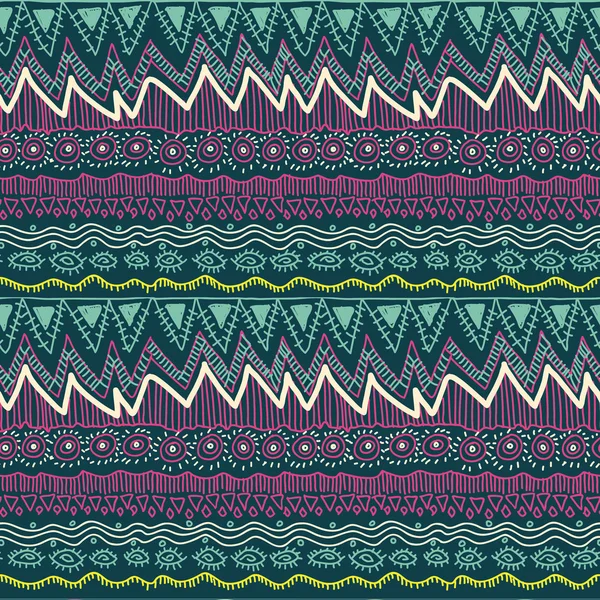 Têxtil tribal decorativo envelhecido estrato ornamental angustiado — Vetor de Stock