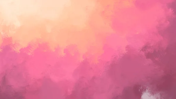 油絵のブラシのストロークの抽象的なピンク色背景 — ストック写真