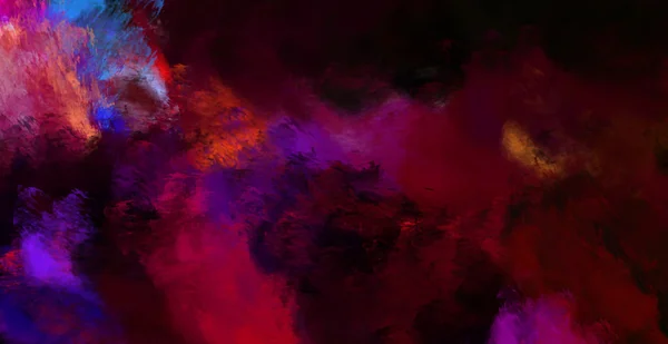 Oljemålning brush stroke abstrakt färgad bakgrund — Stockfoto