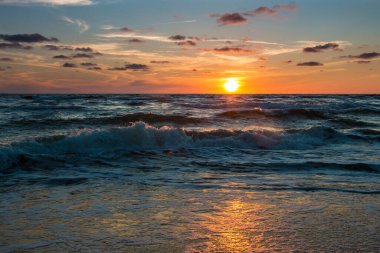 Baltis Denizi, akşam, gün batımı