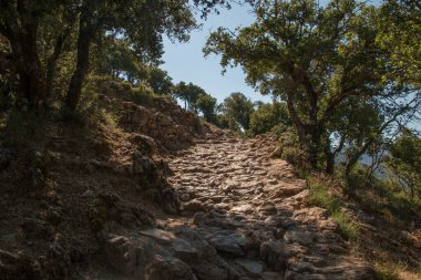 plato Lassithi Yunanistan, eski yol